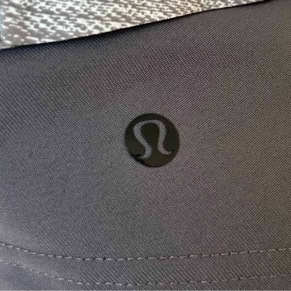 LULULEMON Bust A Move Moto Jacket Commuter Silver Spoon Slate Gray Womens Size 6 - Picture 9 of 9